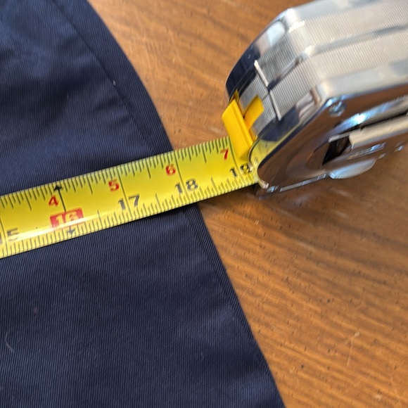 LILLY PULITZER PALM BEACH FIT SOLID NAVY BLUE CROP PANTS SIZE 4 - Picture 9 of 11